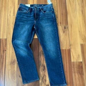 💕Banana Republic NWT Blue Straight Jeans, mid rise, slim fit